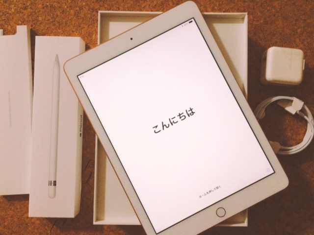 新型iPad9.7×Applepencilをお絵かき×ブログ用に購入！  ほどほど生活